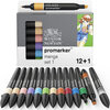 Winsor &amp; Newton Promarker Manga Set 1 12-pack