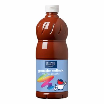 L&amp;B Plakkaatverf Redimix Burnt Sienna 500ml