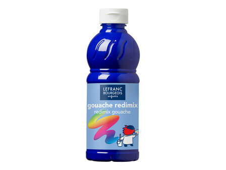 L&amp;B Plakkaatverf Redimix Brilliant Blue 500ml