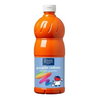 L&amp;B Plakkaatverf Redimix Brilliant Orange 500ml