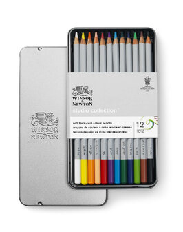 Winsor&amp;Newton Studio Collection Kleurpotloden Set 12