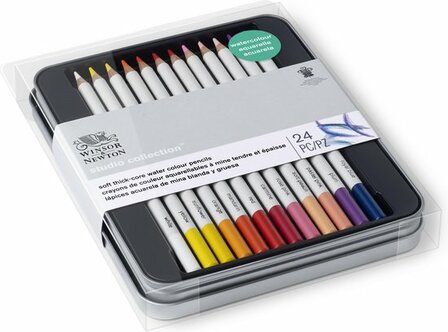 Winsor&amp;Newton Studio Collection Kleurpotloden Set 24