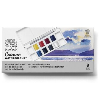 Cotman Watercolour Skyscape Pocket Set