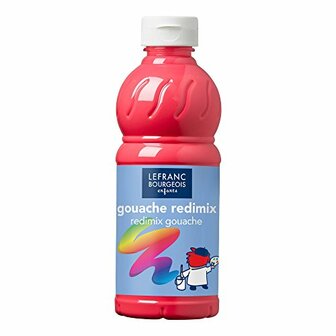 L&amp;B Plakkaatverf Redimix Fluorescent Pink 500ml