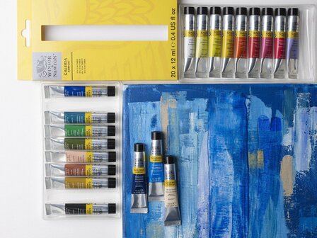 Winsor&amp;Newton Galeria Acrylic 10x 12ml Verfset