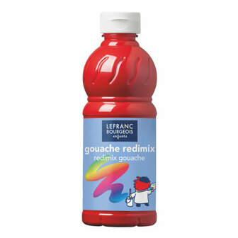 L&amp;B Plakkaatverf Redimix Carmine Red 500ml