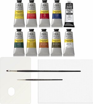 Winsor&amp;Newton Galeria Acrylic 14-delige Verfset