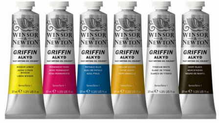 Winsor&amp;Newton Griffin Alkyd Oil Colour Set 6x37ML