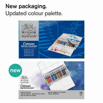 Cotman Painting Plus 12 Tubes Set