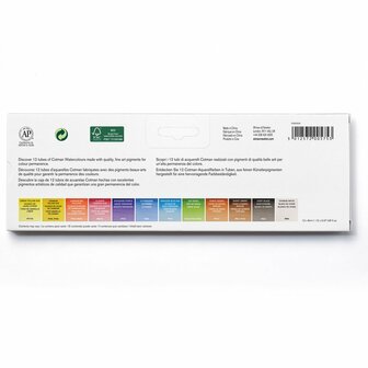 Cotman 12 Tube Set