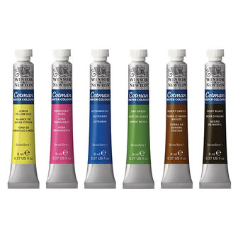 Cotman 6 Tube Set