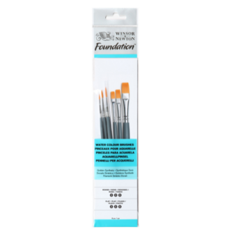 Winsor &amp; Newton Foundation Penselenset Set van 6