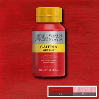 aleria 095 Acrylverf Cadmium Red 500ml