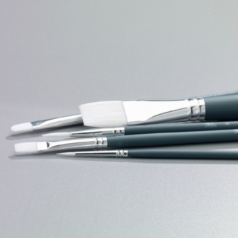 Winsor&amp;Newton Foundation penselenset voor acrylverf 6-pack