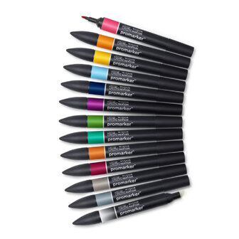 Winsor &amp; Newton Promarker Tattoo Tones 12-pack
