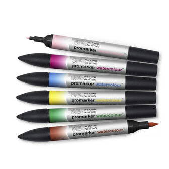 Winsor &amp; Newton Promarker Floaral Tones 6-Pack