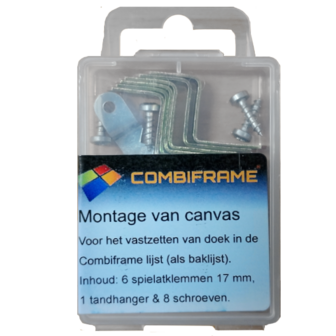 Combiframe Klemmen voor Baklijst