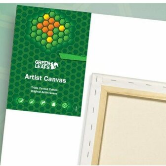 Schildersdoeken Greenleafs 70x70  6-Pack