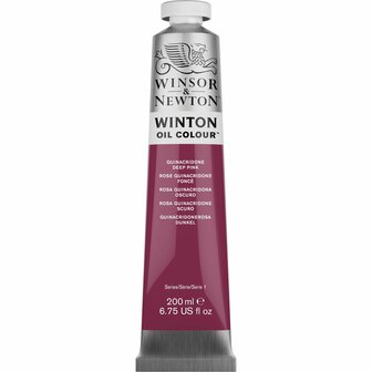 Winton 200ML Olieverf TBE QUINACRIDONE DEEP PINK 250