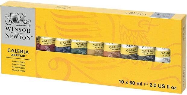 Winsor&Newton Galeria Acrylic 10x 60ml Verfset