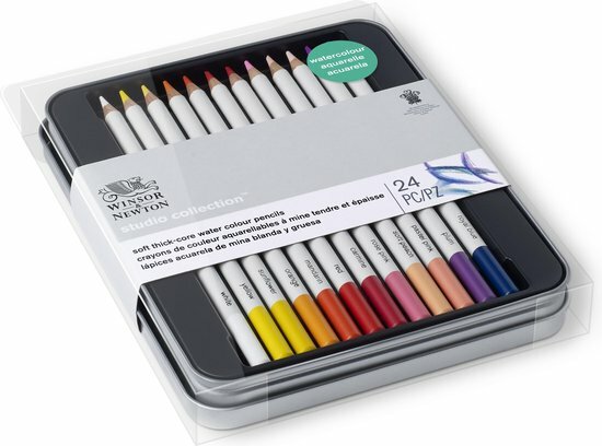 Winsor&Newton Studio Collection Kleurpotloden Set 24