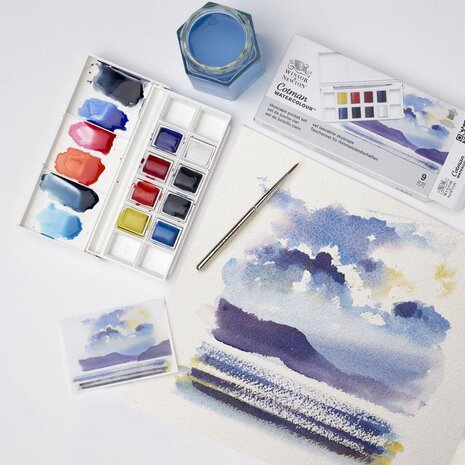 Cotman Watercolour Skyscape Pocket Set