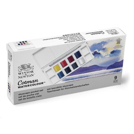 Cotman Watercolour Skyscape Pocket Set