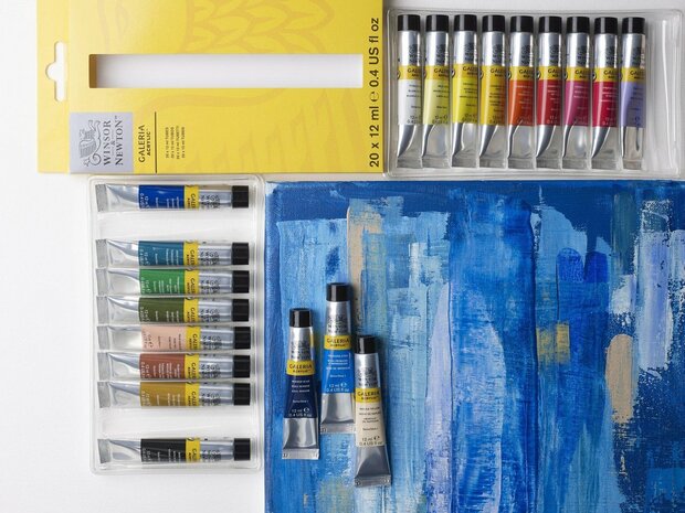 Winsor&Newton Galeria Acrylic 10x 12ml Verfset