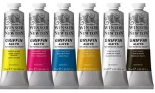 Winsor&Newton Griffin Alkyd Oil Colour Set 6x37ML
