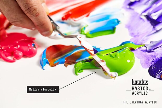 Liquitex basics 48 delige verfset