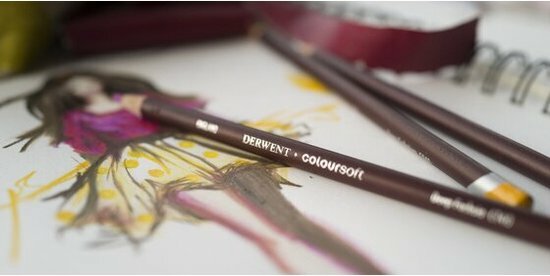 Derwent 24 Coloursoft potloden