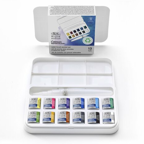 W&N Cotman Water Colour Brush Pen Set