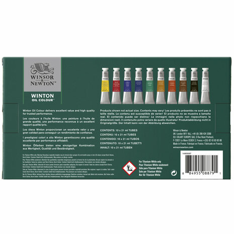 Winton Olie Tube Set 10x 21ml