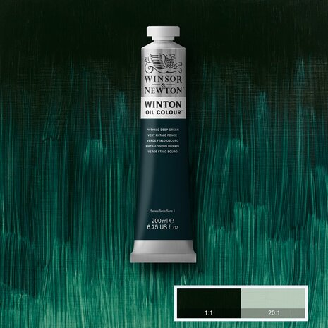 Winton 200ML Olieverf TBE PHTHALO DEEP GREEN 048