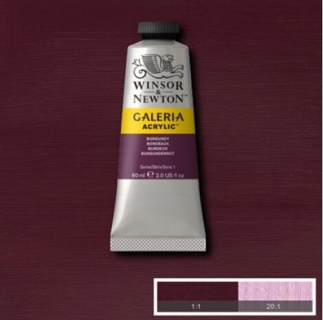 Galeria 120ml 075 Acrylverf Burgundy