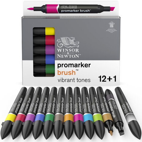 Winsor & Newton Promarker Brush Vibrant Tones