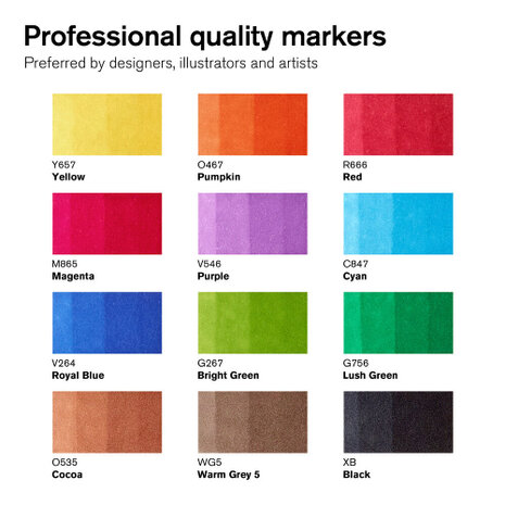 Winsor & Newton Promarker Brush Vibrant Tones
