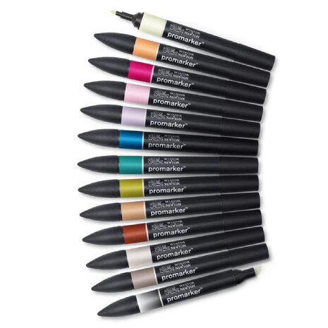 Winsor & Newton Promarker Manga Romance 12-pack
