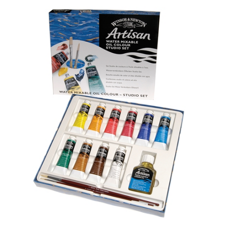 Winsor & Newton Artisan Water Mixable Oil Colour Studio Set
