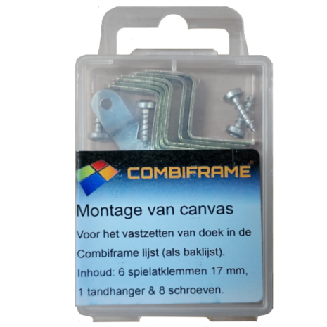 Combiframe Klemmen voor Baklijst