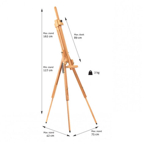 Veldschildersezel Bordeaux  E25