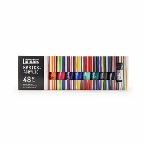 Liquitex basics 48 delige verfset