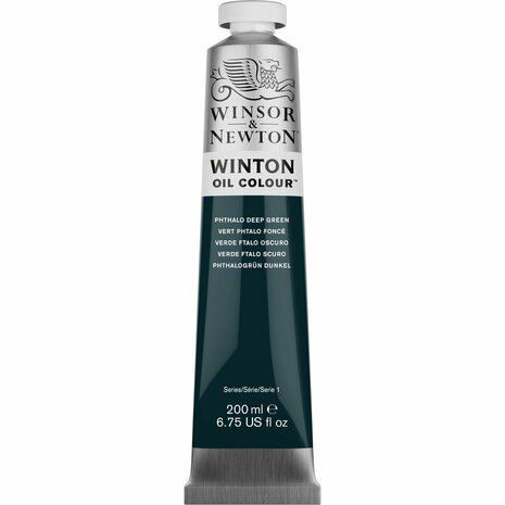 Winton 200ML Olieverf TBE PHTHALO DEEP GREEN 048