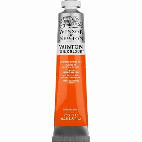Winton 200ML Olieverf 090 Cadmium Orange Hue 4