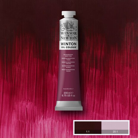 Winton 200ML Olieverf TBE QUINACRIDONE DEEP PINK 250