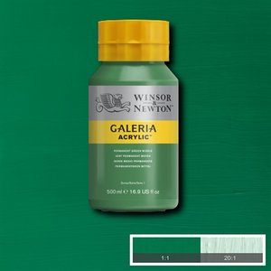 Galeria 484 Acrylverf Permanent Green Middle 500ml