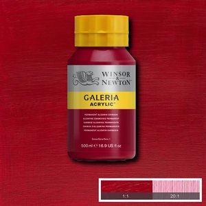 Galeria 466 Acrylverf Permanent Alizarin Crimson 500ml