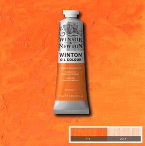 Winton 37ML 090 Cadmium Orange Hue 4