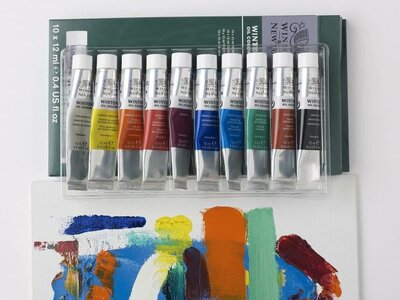 W&N Winton Starter Olieverf Set 10-delige 12ML