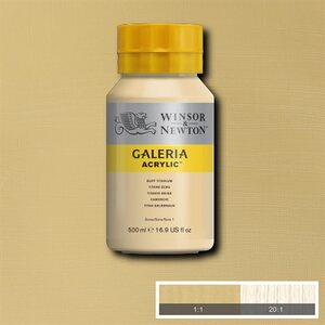 Galeria 060 Acrylverf Buff Titanium 500ml